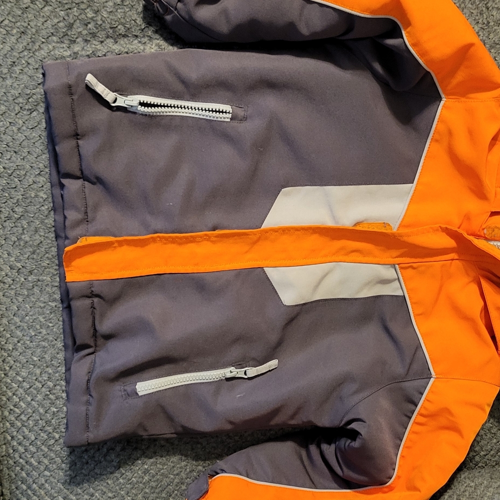 Kids Orange and Gray Jacket